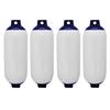 4pcs Inflatable Boat Fender & Cover Marine Boat Bumper Fender Buoy Dock Shield Mooring Protection Yacht Marine Boat Accessories