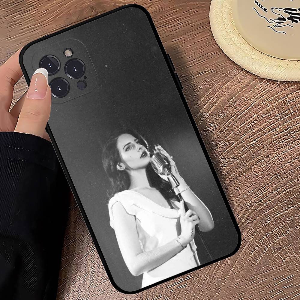 Чехол для телефона L-Lana D-Del Rey для iPhone 16 15 14 13 12 Mini 11 Pro XS Max X XR SE 6 7 8 Plus Мягкий силиконовый чехол