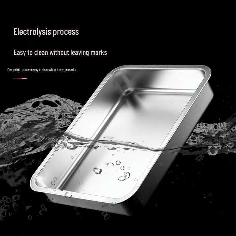 Глубокая квадратная пищевая емкость из нержавеющей стали Lijia с крышкой