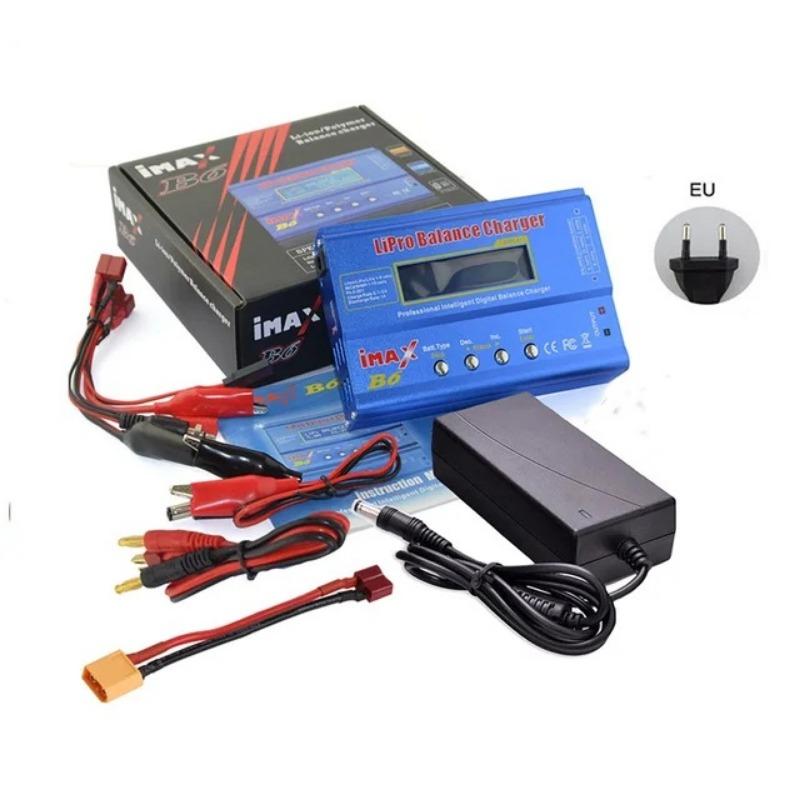 IMAX B6 80 Вт зарядное устройство для аккумуляторов Lipo NiMh Li-ion Ni-Cd цифровое RC Lipo зарядное устройство + адаптер 15 В 6 А балансировочное зарядное устройство разрядник