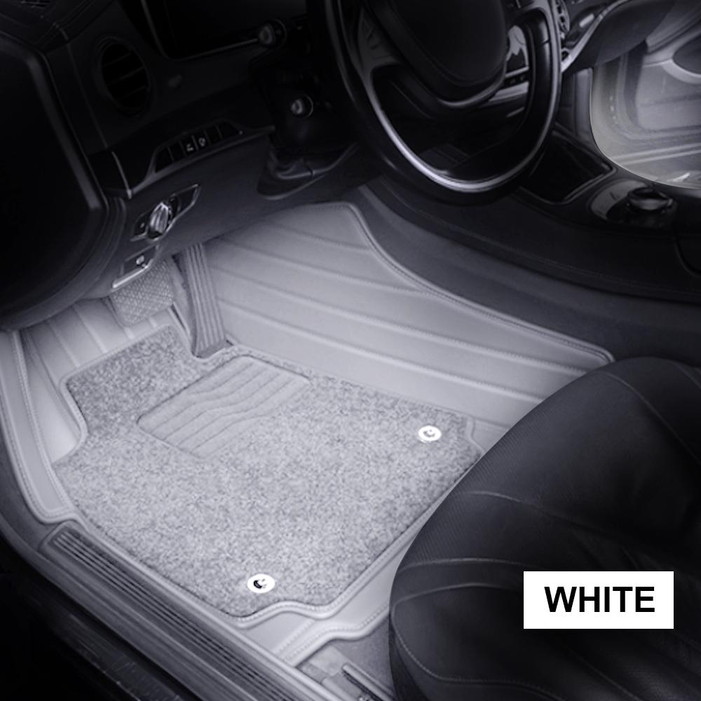 Пульт дистанционного управления/голосовое управление 24/36/48/72 светодиодные лампы для украшения автомобиля, атмосферная лампа, автомобильные интерьерные декоративные светильники, светодиодные лампы для ног автомобиля, окружающая лампа