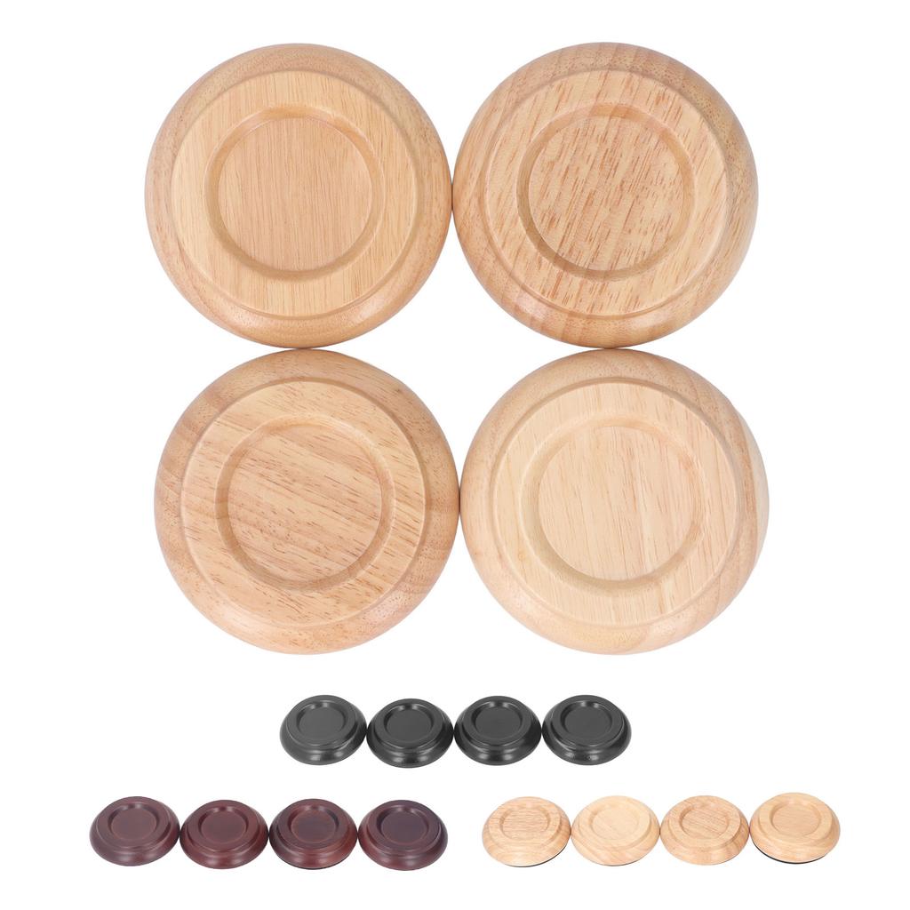 4 шт., защита для пола для фортепиано, антивибрационная защита небольшого размера, нескользящая чашка для фортепиано, защита для пола