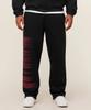 Gymshark Men's Sweatpants Cotton Terry Cloth Print Wide Leg Joggers for Gym Workout Running Training