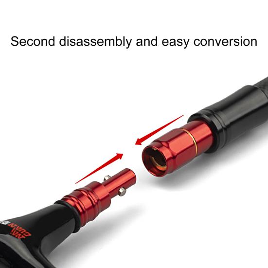 Коннектор рыболовной сети Прочный, с высокой несущей способностью, Анодированное соединение, Сплав, Коннектор для удилища, для рыбалки на открытом воздухе
