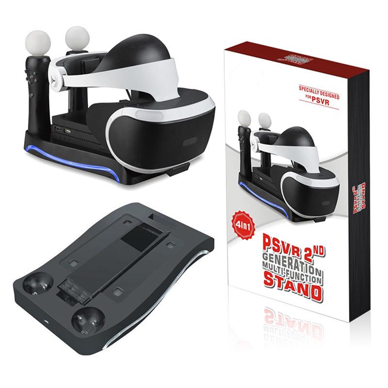Зарядная док-станция Подставка-держатель для контроллера PS4 VR II PS Move