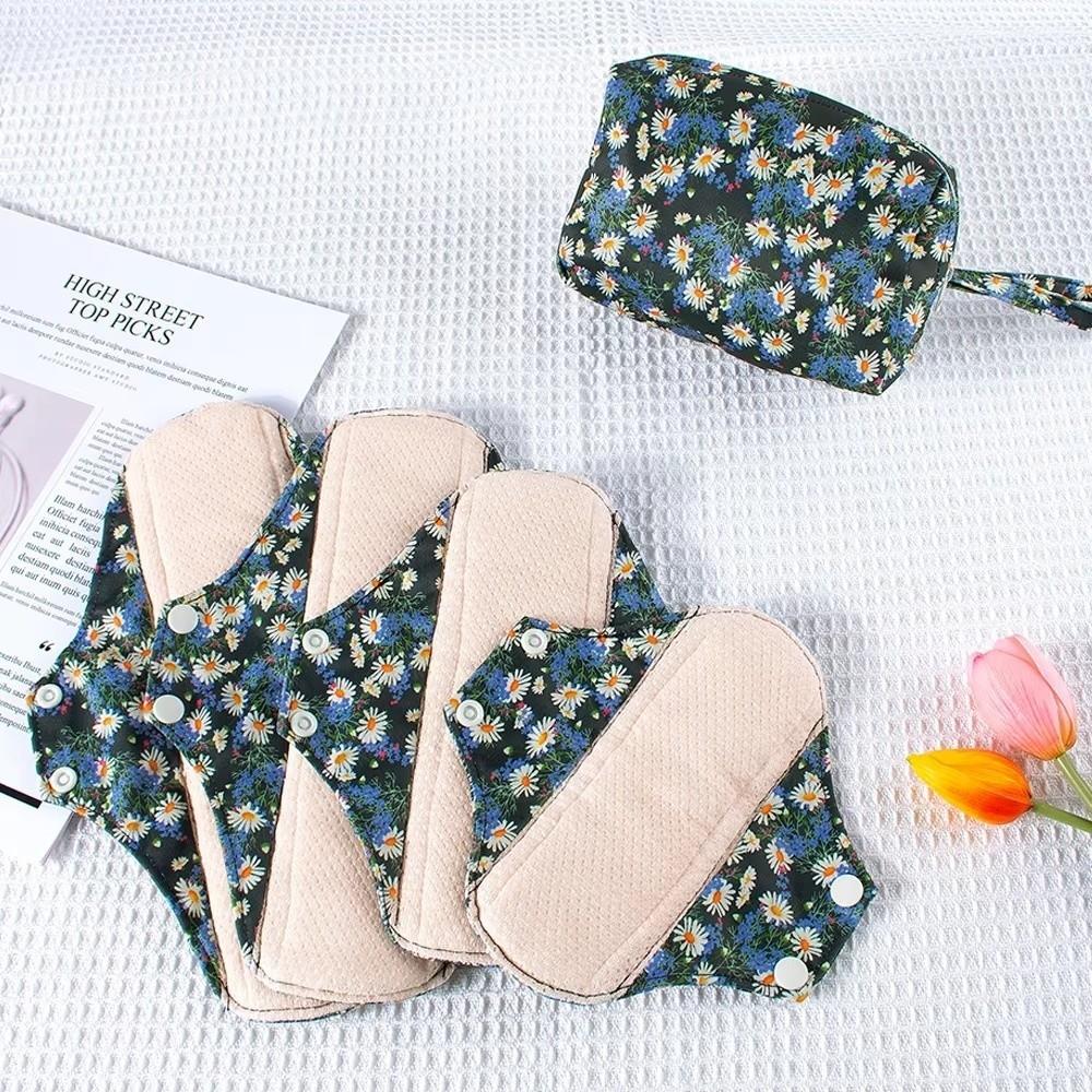 5Pcs/Set Washable Panty Liners Reusable Menstrual Pads High Quality Sanitary Napkins