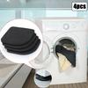 4PCS Washing Machine Anti Vibration Mat Shock Mute Pads Refrigerator Non-slip Mat Floor Furniture Protectors Furniture Pads