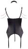 Abierta Fina - Sensual Chemise with Elegant Lace + Thong 75B/S