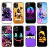 R-83 Fortnite Play Black Sofe Case for iPhone 16 15 Plus 14 13 Mini 12 11 Pro 8 6 6S SE 5 XR XS Max Realme C30 C33 C32 9I VIVO V29 V27 V23 Y36