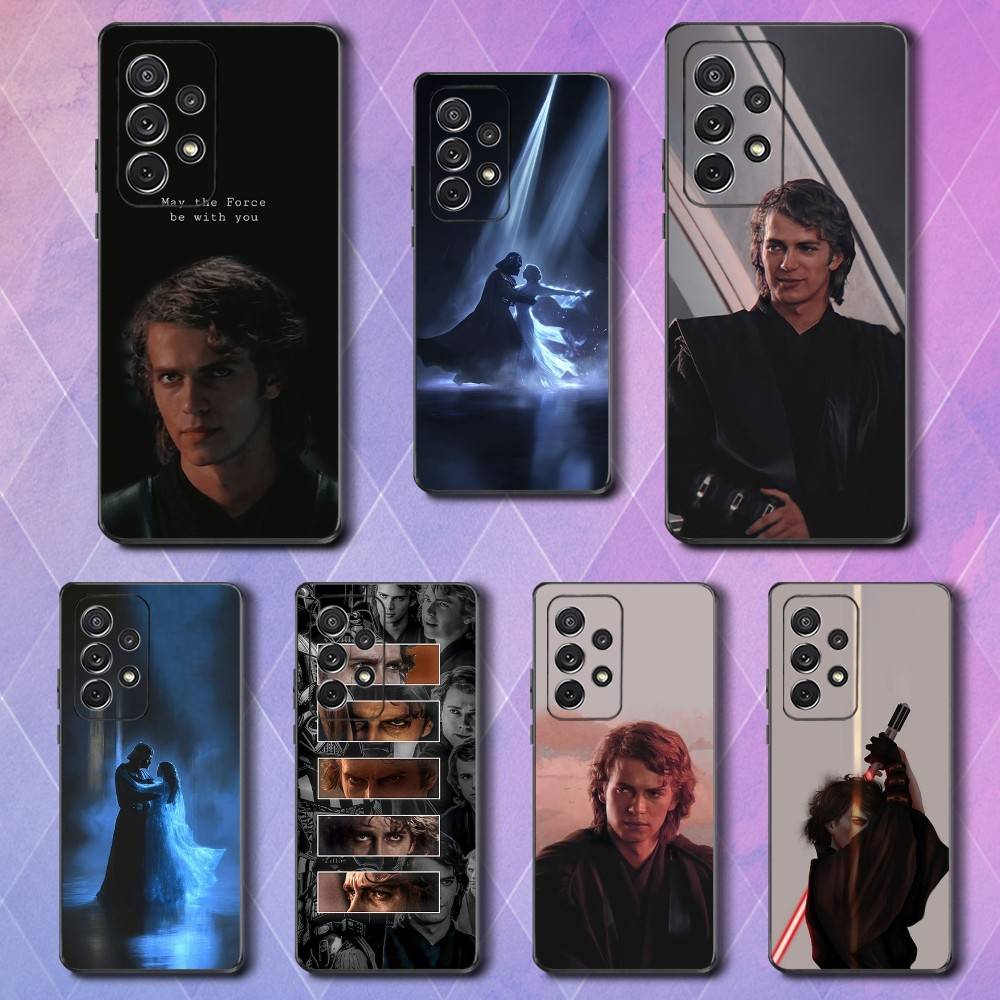 S-Skywalkers Movie A-Anakin Phone Case For Samsung S25,S24,S23,S22,S21,S20,S10,Ultra,Plus,Lite,FE,Soft Silicone Black Cover