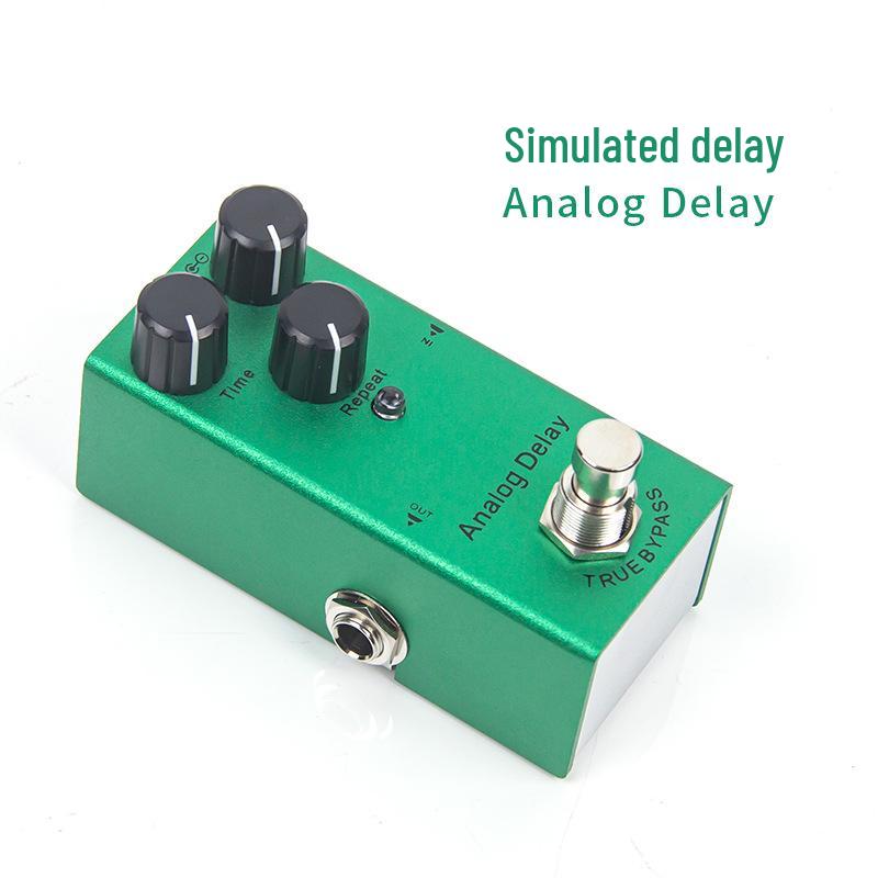 Electric Guitar Distortion & Reverb Effects Pedal