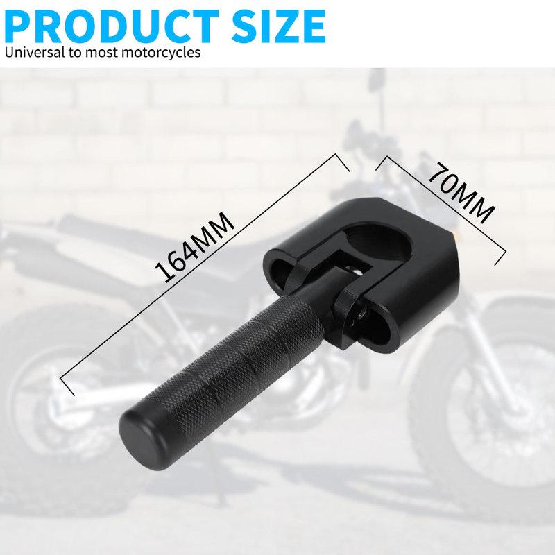 Highway Foot Pegs 7/8"-1.25" Adventure Crash Bar Rest Pedal For KLR650 DR650 XR650L Tenere 700 V-storm ADV Dirt Bike Dual Sport