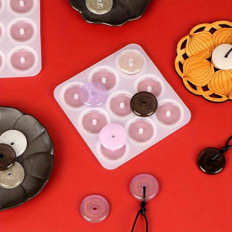 НОВАЯ DIY стеклянная имитация нефрита пряжка для подвески с пряжкой для браслета аксессуары силиконовая форма