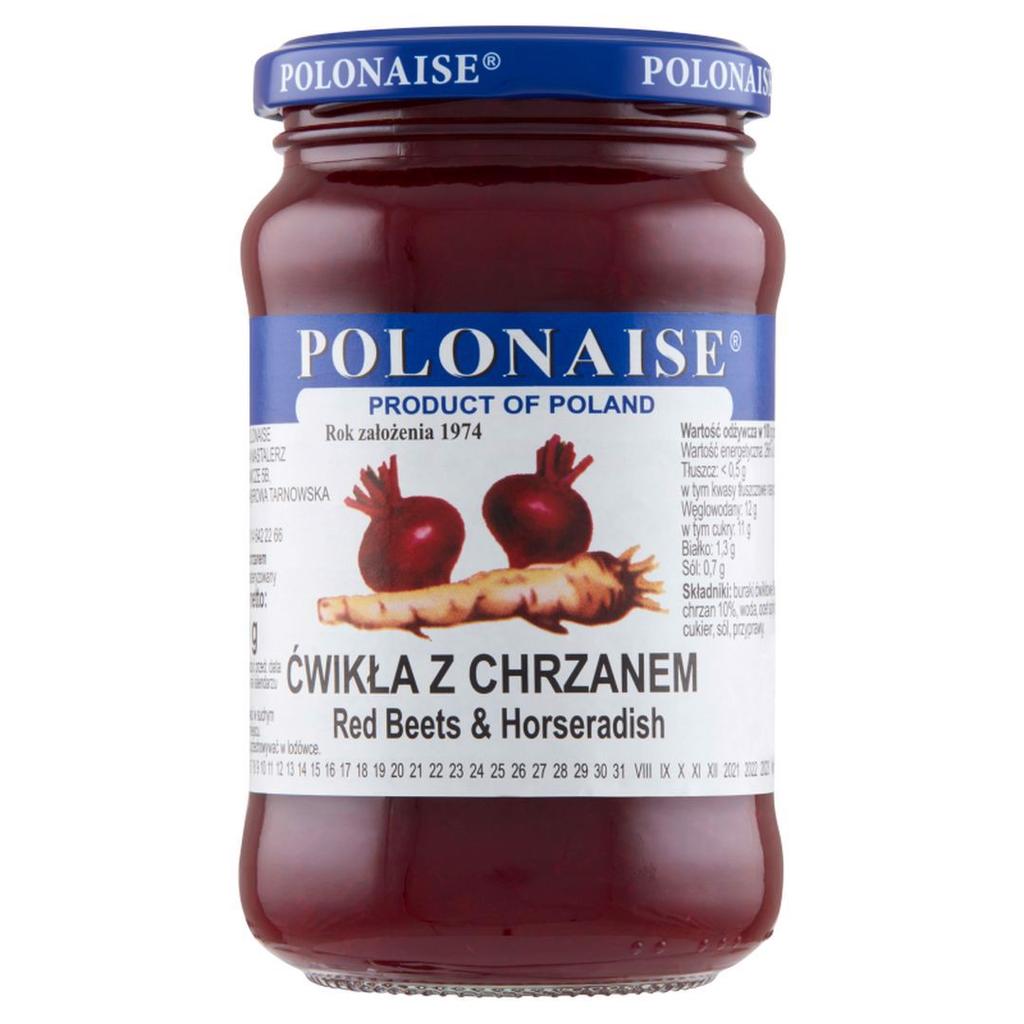 Polonaise Beetroot with horseradish 546g