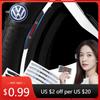 Для VOLKSWAGEN VW 4 шт. Алюминиевый значок-эмблема на автомобиль, Декор для дисков колес, 3D стикеры для Volkswagen Golf-5 6 Jetta Lavida Polo Tigu