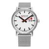 Mondaine Mse.40210.sm Railway Evo 2 Date Mens Metal Watch