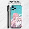 Чехол для телефона B-Bocchi The R-Rock Hitori Gotoh для iPhone 17, 16, 15, 14, 13, 12 Plus, Max, Мягкий силиконовый, Черный