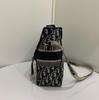 [Pre-Owned] Camp Classic Monogram Embroidered Vintage College Style Canvas Shoulder Bag - Excellent #10G55ZF