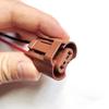 2Pcs Original 9006 HB4 Socket Adapter Base Female Plug Connector Extension Wiring Harness Car Lights Accessories