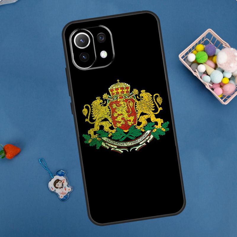 Чехол-кошелек с картой и флагом Болгарии для Xiaomi 13 14 15 Ultra 11T 12T 13T 14T Pro POCO X7 Pro X3 X5 X6 M6 F5 F6 Pro