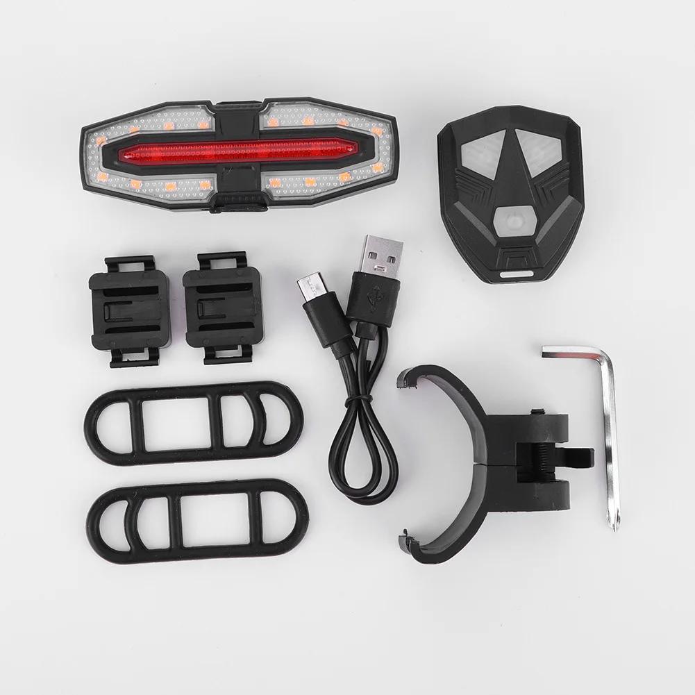 Electric Scooter Turning Signal Tail Light USB Rechargable Smart Wireless Light LED Turn Signal Light for Xiaomi M365 Pro 2 MI 4