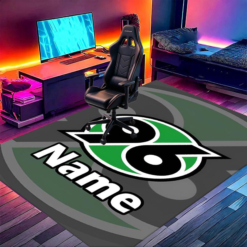 Custom Name Personalized Hannover 96 Football Print Carpet, Versatile Home Decor Rug, for Playroom, Apartment, Balcony, Entryway, Hallway Gift