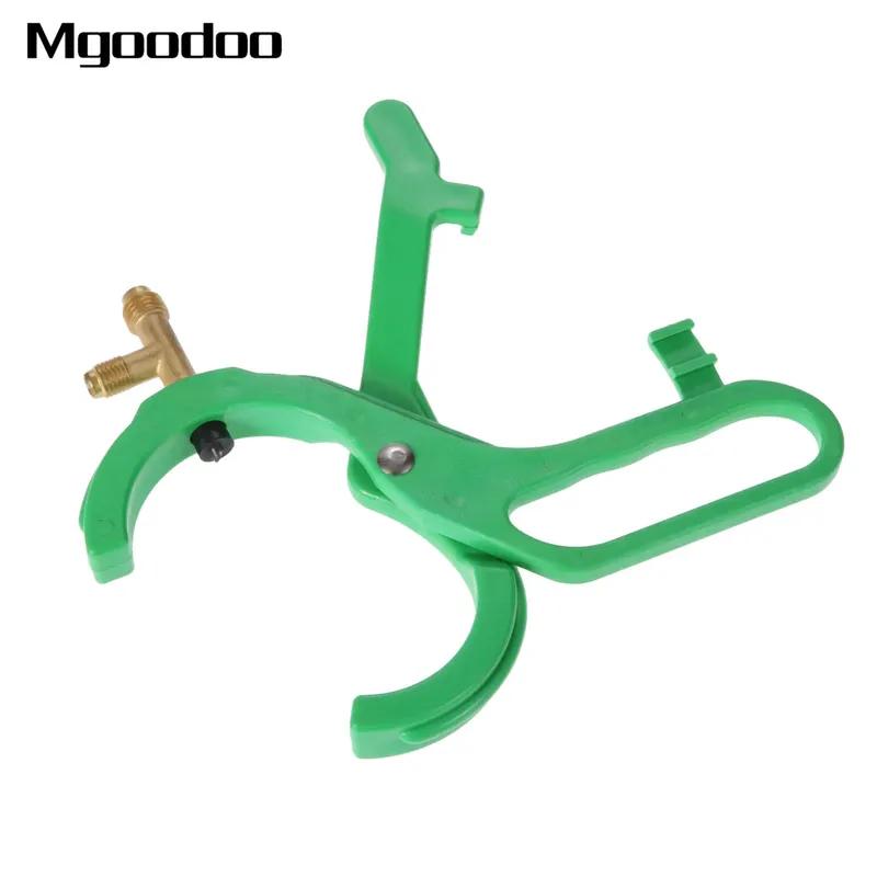 2-in-1 Side Can Tap AC Refrigerant Bottle Open Valve Side Punch Tap Opener 1/2"ACME x 1/4" SAE For R134A R22 R12 Manifold System