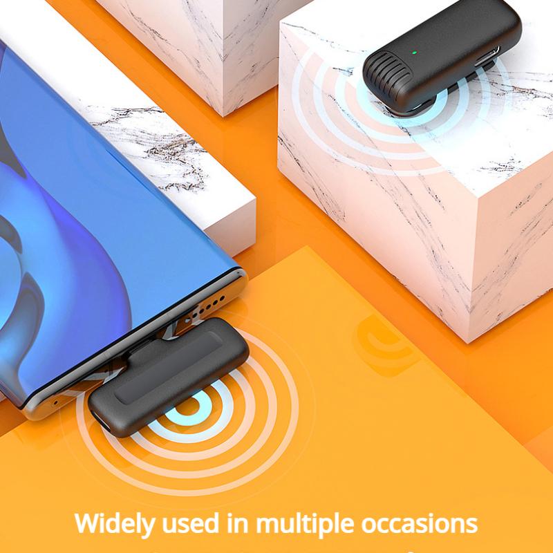 Беспроводной петличный микрофон радиоприема Специальное оборудование для прямой трансляции в реальном времени Микрофон высокой четкости Интеллектуальные микрофоны с шумоподавлением