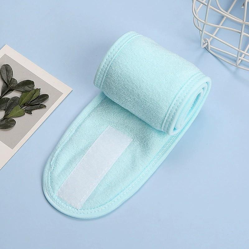 Adjustable Head Band Women Spa Wide Hairband Yoga Bath Shower Makeup Wash Face Cosmetic Headband Soft Toweling Hair Accessories