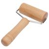 Wood Rolling Pin Pastry Pizza Hand Dough Roller for Bakery Kitchen Cake Bread Home Use