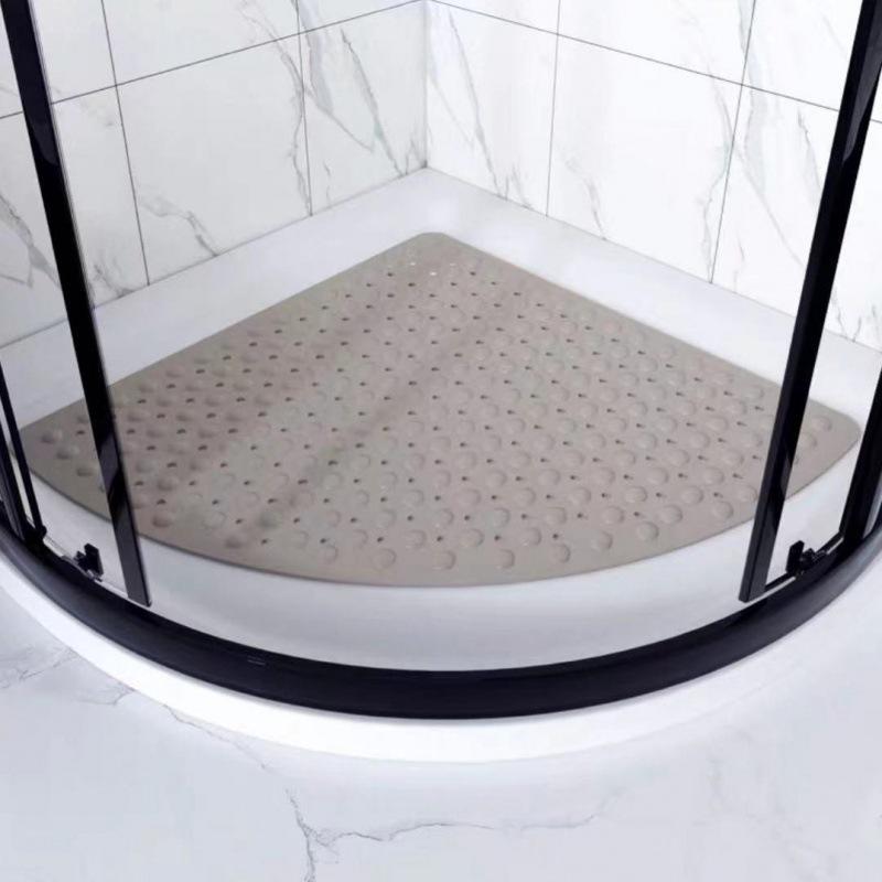 Массажный коврик для ванной комнаты с противоскользящим эффектом в форме веера