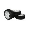 4pcs RC Car Rubber Tires Wheel   Set for 1Celsius8 1Celsius10 Remote Control Car Upgrade Parts