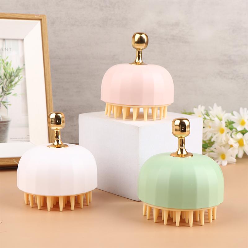 Ручная Массажная Щетка для Ухода за Кожей Головы и Волосами, Шампунь, Расческа для Похудения, Очищающая, для Душа, Ванны, Отшелушивающая, Удаляет Перхоть, Стимулирует Рост Волос