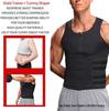 Men's Neoprene Sauna Zipper Waist Trainer Vest and Body Shaper Trimmer