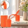 Spiral Fidget Vase 3D Printed Desktop Spiral Vase Interactive Cylinder Reusable Pen Holder Stress Relief Toy Gift for Kids Adults