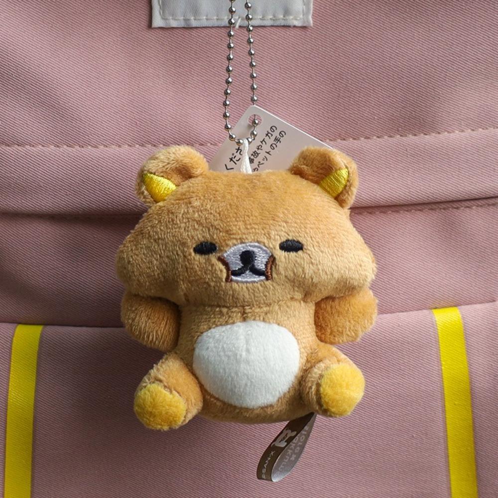Новая Ограниченная Серия к 20-летию Плюшевая Игрушка Rilakkuma Милый Мультяшный Брелок Мини Подарочная Игрушка