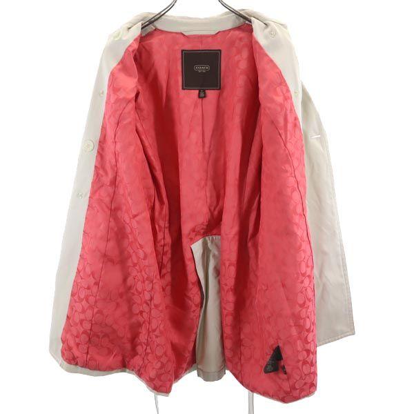 Coach Тренч S бежевый Пояс Женский Б/У