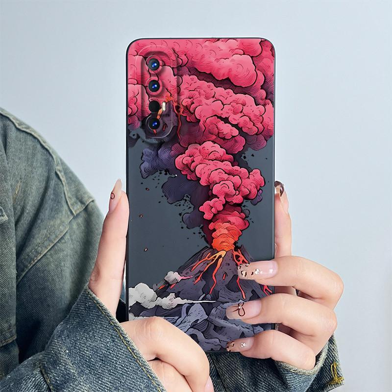 Чехол для телефона OPPO Find X2 Neo / Reno3 Pro 5G CPH2009 Силиконовый Сладкий Расписной Мультяшный Funda Прекрасный Печатный Coque Корпус