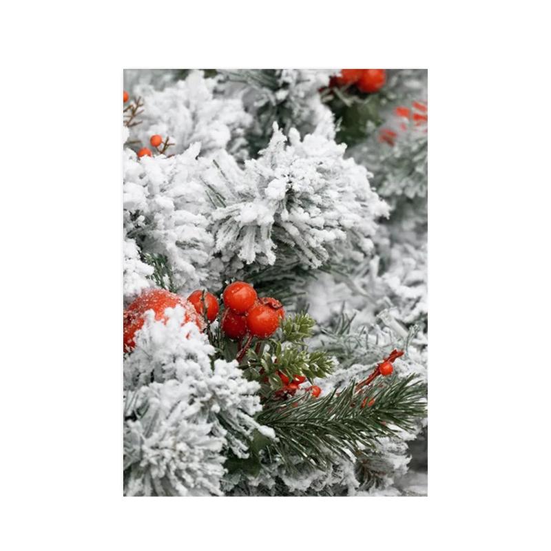 Веселый рождественский постер и печать снежные равнины олень Санта-Клаус рождественская елка настенная живопись холст для домашнего декора подарки