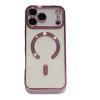 Применимо к чехлу для мобильного телефона iPhone17PROMAX, гальванизированная магнитная лента, защитная пленка для объектива, Apple 16, прозрачный, противоударный, 15, мягкий чехол