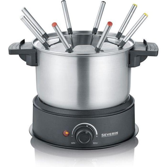 SEVERIN Fondue - FO2473 - Capacity 1.4L - Up To 8 People - Adjustable Thermostat - 1500W