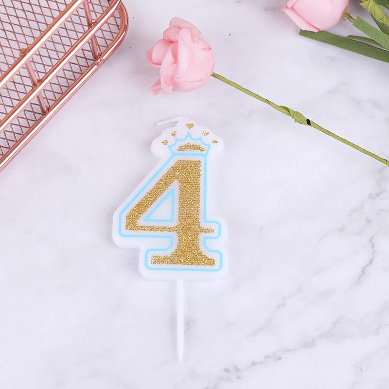 Свеча на день рождения в виде цифры