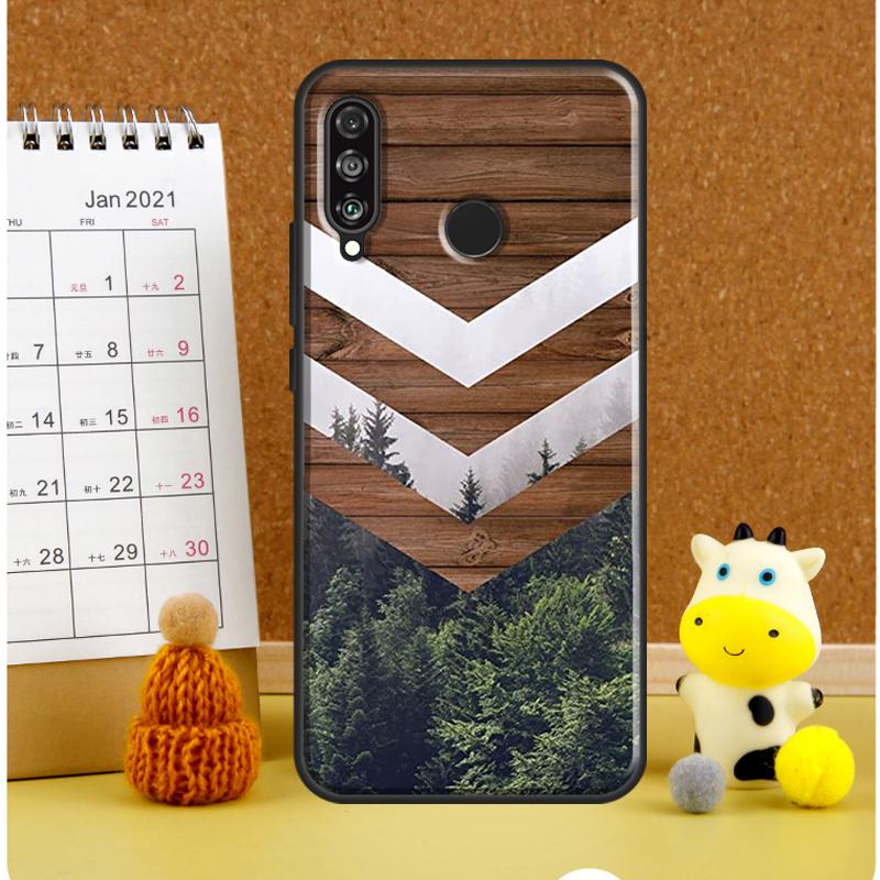 Forest Geometry Wood Nature For Huawei Nova Y72 Y70 Y91 Y90 Y60 Y61 Y73 3i 7i 8i 11i 12i 9 10 SE P20 P30 P40 Lite Case