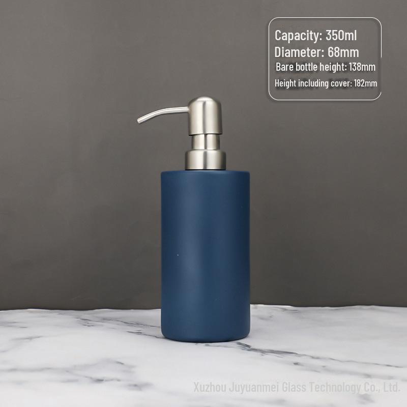 Стеклянный флакон для лосьона и мыла в скандинавском стиле для дома, дезинфицирующее средство для рук и гель для душа в отеле