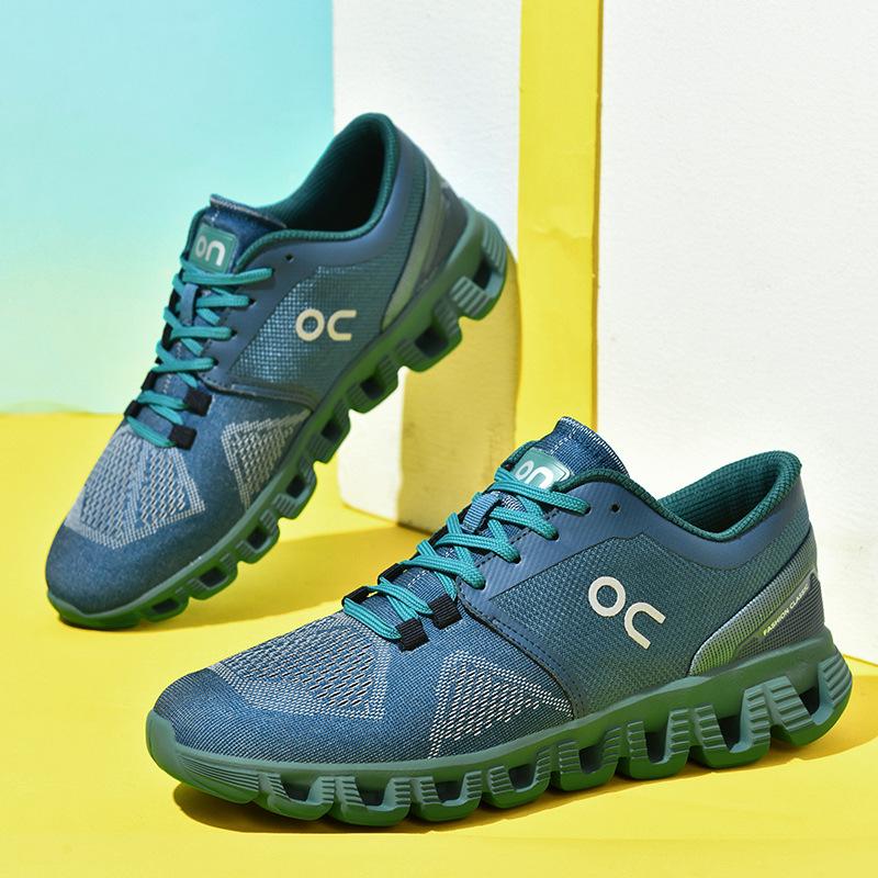 Men's and women's shoes breathable cushioning running shoes men's fashion sports trendy shoes mesh casual shoes