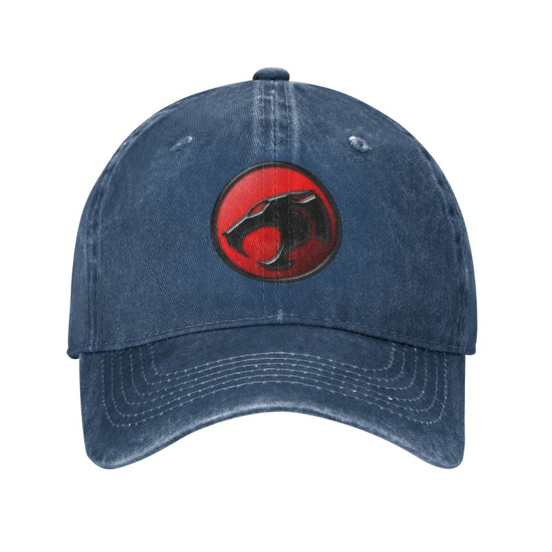 Бейсболка с логотипом Thundercats в стиле панк для женщин, дышащая бейсболка унисекс с героями мультфильмов, шляпа для папы в стиле аниме, производительность