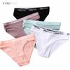 3PCS/Set Women's Underwear Cotton Panty Sexy Panties Female Underpants Solid Color Panty Intimates Women Lingerie M-2XL