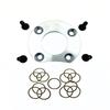 Bearing Retainer Set, Rear Bearing Support Plate & Shim Kit Fits for Mustang T5 World Class HD 5 Sp Transmission, Replaces T5144, E5ZZ7195A,