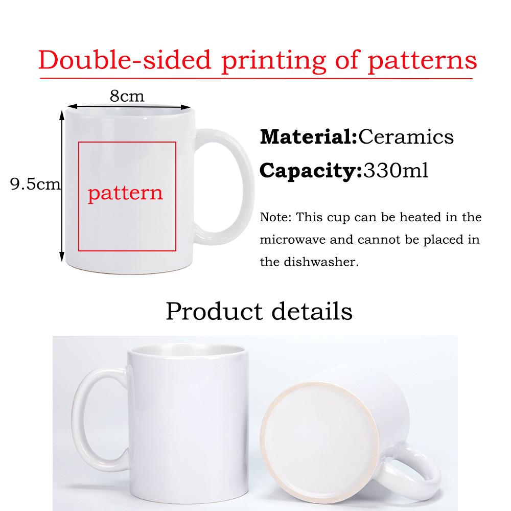 Various Birds Pattern Beer Mug Owl Themed Coffee Mugs Drinkware for Milk Juice Soup Cute Gift for Classmate Coworker Ceramic Cup