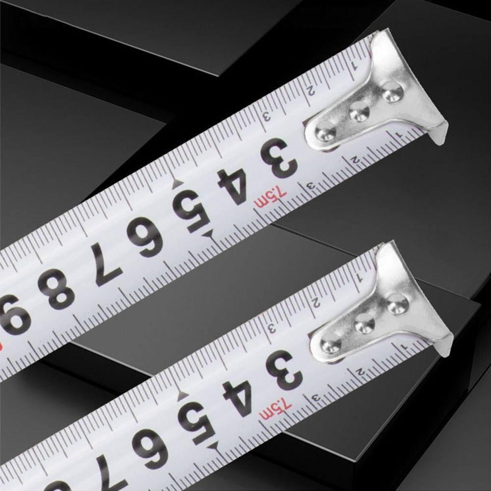 Высокоточная износостойкая утолщенная 3/5/7.5/10м измерительная стальная рулетка
